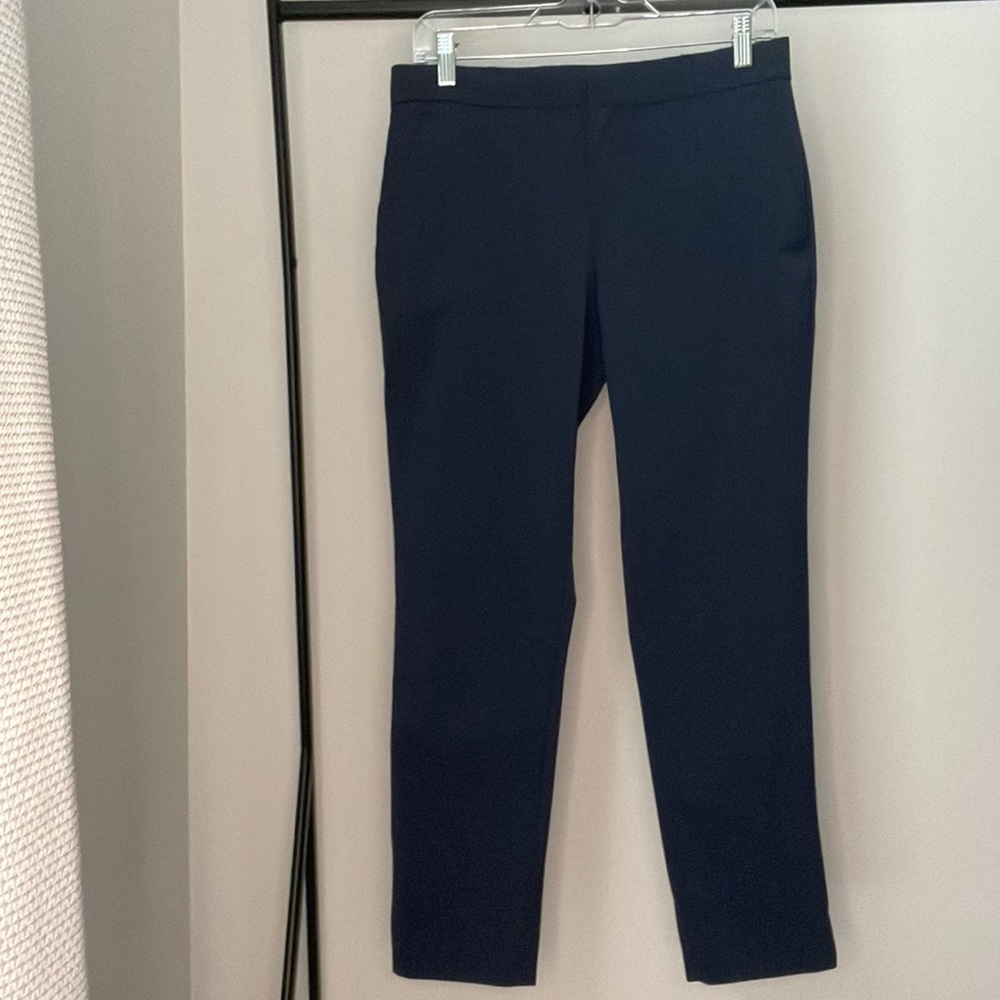 Navy Banana Republic Avery suit pants